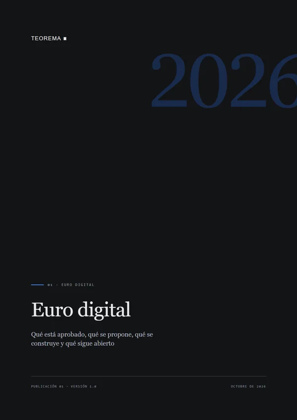 Portada de «Euro digital», publicación 01 de Teorema
