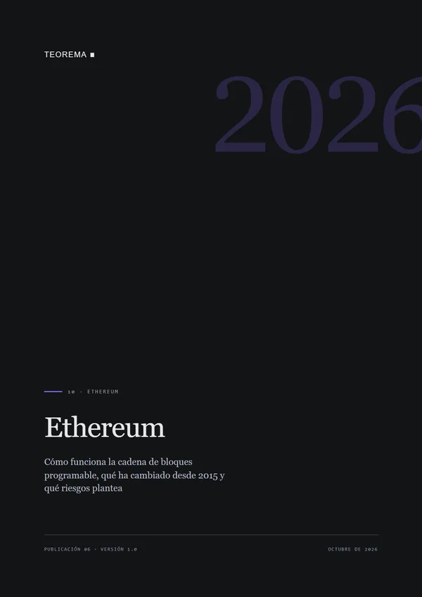Portada de «Ethereum», publicación 06 de Teorema