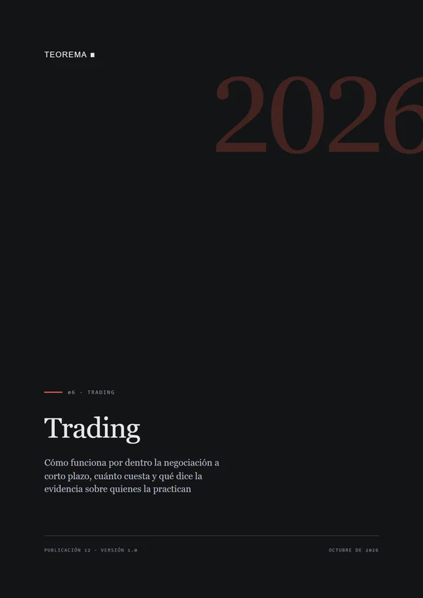 Portada de «Trading», publicación 12 de Teorema