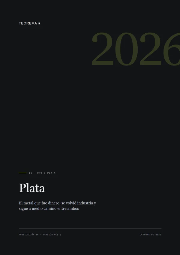 Portada de «Plata», publicación 16 de Teorema